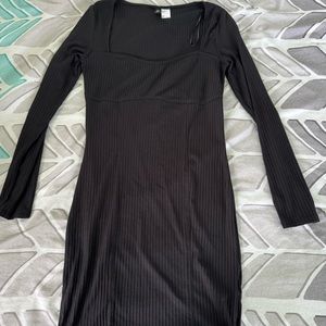 H and M/Divided  Black Dress